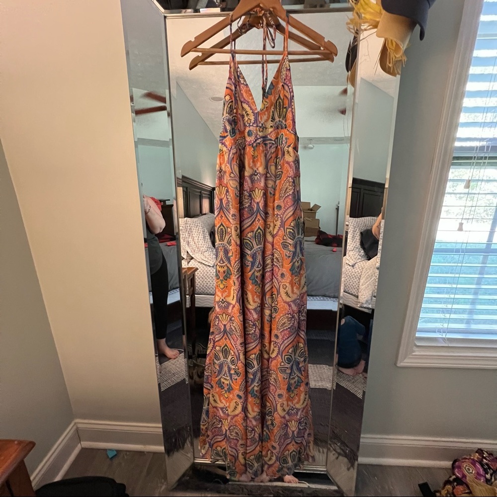MM Couture - Flowing Halter Dress